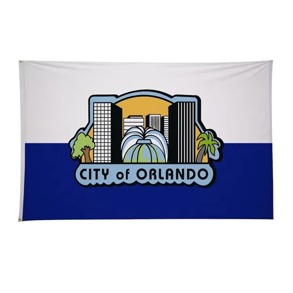 5' x 8' city flags made of nylon.... from ASI 87188 Showdown Displays