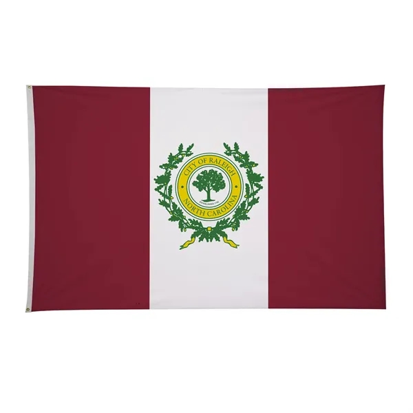 5' x 8' city flags made of nylon.... from ASI 87188 Showdown Displays