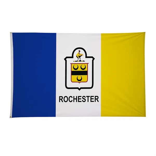 5' x 8' city flags made of nylon.... from ASI 87188 Showdown Displays