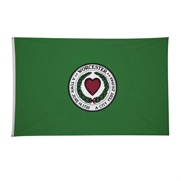 5' x 8' city flags made of nylon.... from ASI 87188 Showdown Displays