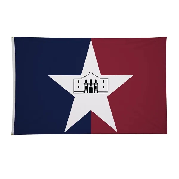 5' x 8' city flags made of nylon.... from ASI 87188 Showdown Displays