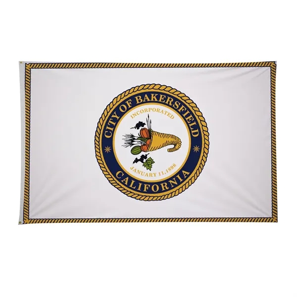 5' x 8' city flags made of nylon.... from ASI 87188 Showdown Displays