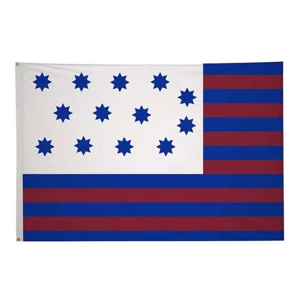 4' x 6' historical flag made of nylon.... from ASI 87188 Showdown Displays