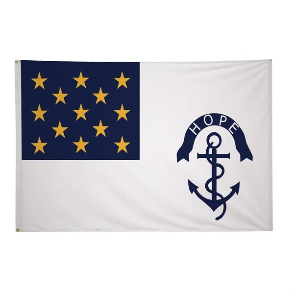 4' x 6' historical flag made of nylon.... from ASI 87188 Showdown Displays