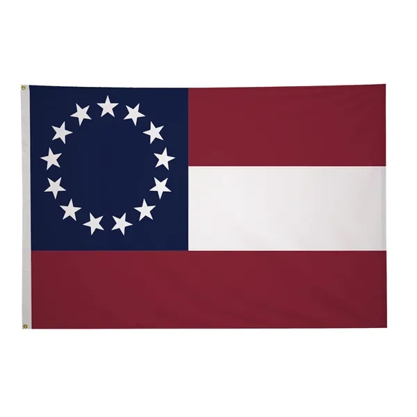 4' x 6' historical flag made of nylon.... from ASI 87188 Showdown Displays