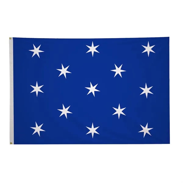 4' x 6' historical flag made of nylon.... from ASI 87188 Showdown Displays