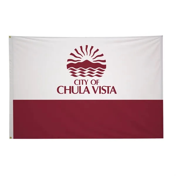 4' x 6' city flags made of nylon.... from ASI 87188 Showdown Displays