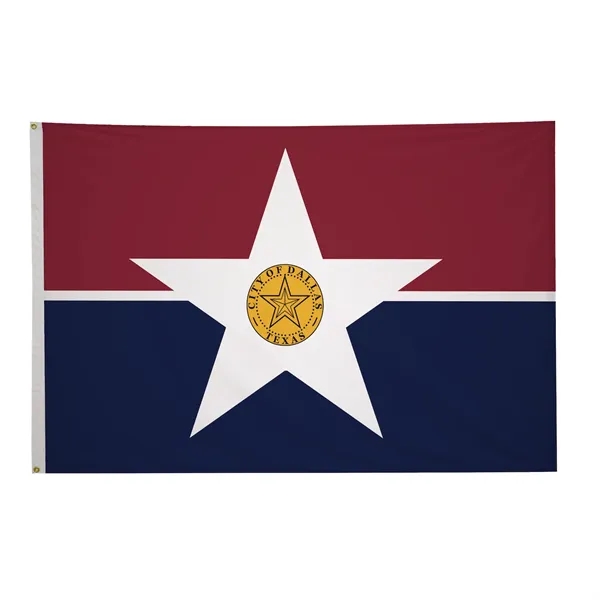 4' x 6' city flags made of nylon.... from ASI 87188 Showdown Displays