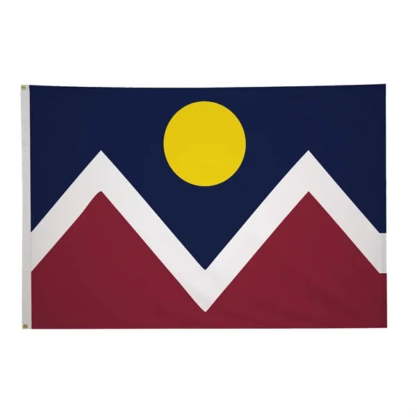 4' x 6' city flags made of nylon.... from ASI 87188 Showdown Displays