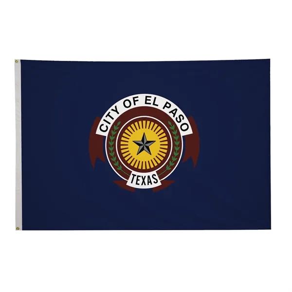 4' x 6' city flags made of nylon.... from ASI 87188 Showdown Displays