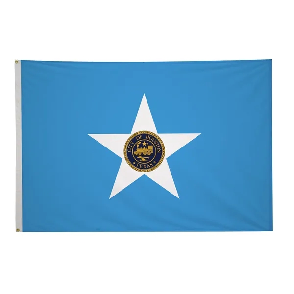 4' x 6' city flags made of nylon.... from ASI 87188 Showdown Displays