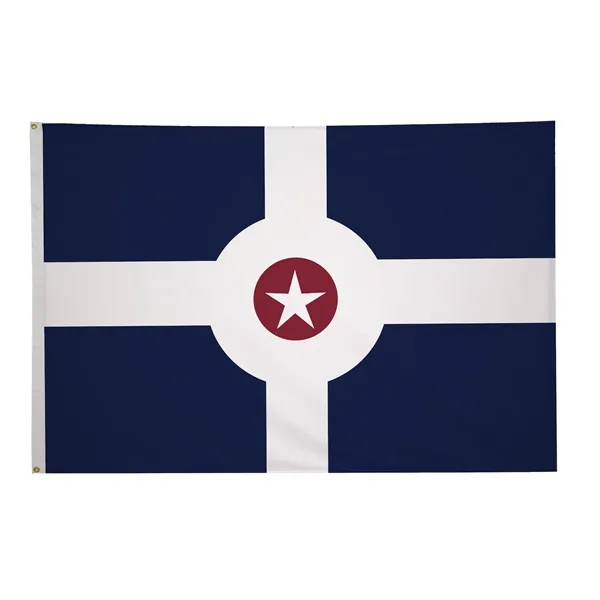 4' x 6' city flags made of nylon.... from ASI 87188 Showdown Displays