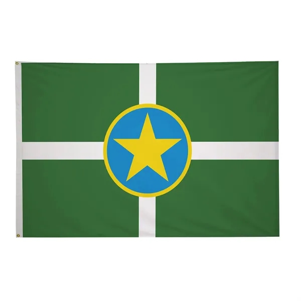 4' x 6' city flags made of nylon.... from ASI 87188 Showdown Displays