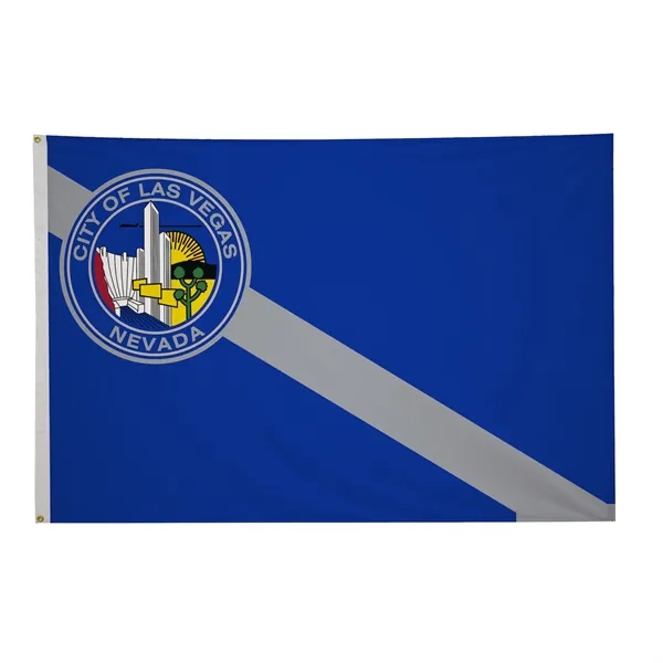 4' x 6' city flags made of nylon.... from ASI 87188 Showdown Displays