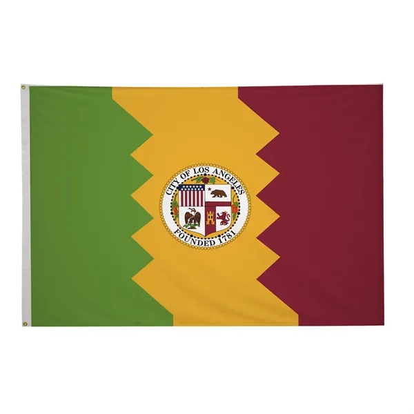 4' x 6' city flags made of nylon.... from ASI 87188 Showdown Displays