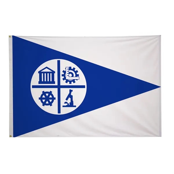 4' x 6' city flags made of nylon.... from ASI 87188 Showdown Displays