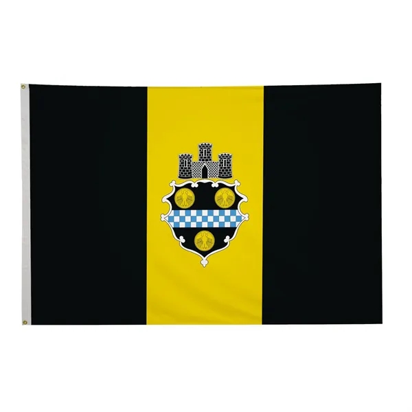 4' x 6' city flags made of nylon.... from ASI 87188 Showdown Displays