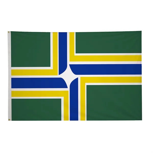 4' x 6' city flags made of nylon.... from ASI 87188 Showdown Displays