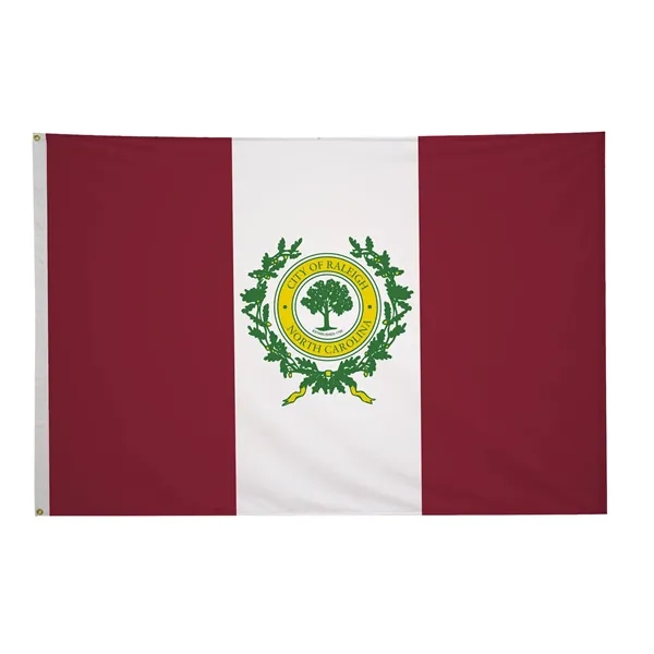 4' x 6' city flags made of nylon.... from ASI 87188 Showdown Displays