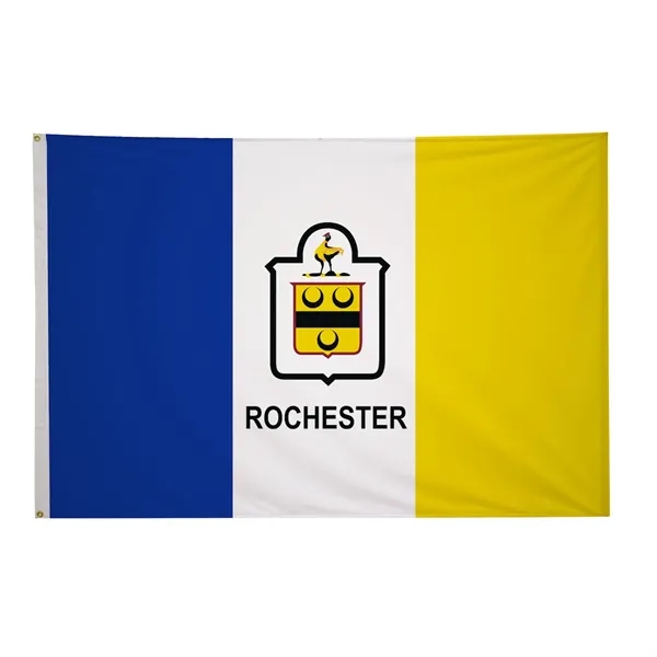 4' x 6' city flags made of nylon.... from ASI 87188 Showdown Displays