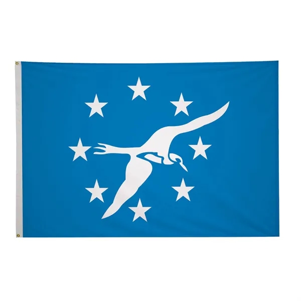 4' x 6' city flags made of nylon.... from ASI 87188 Showdown Displays