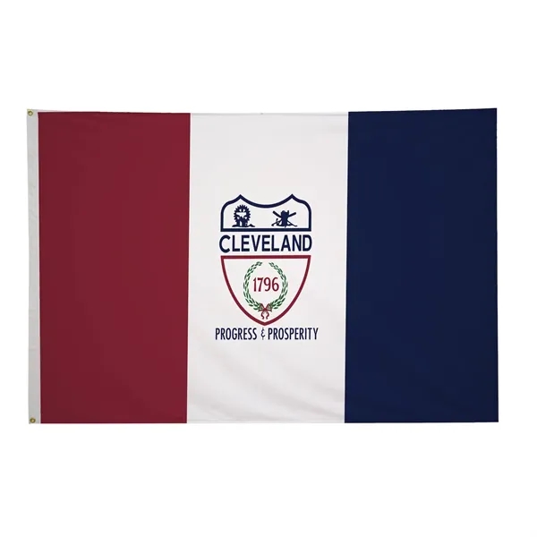 4' x 6' city flags made of nylon.... from ASI 87188 Showdown Displays