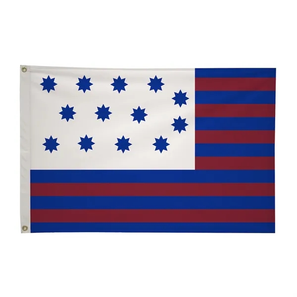 2' x 3' historical flag made of nylon.... from ASI 87188 Showdown Displays