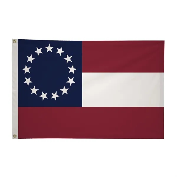2' x 3' historical flag made of nylon.... from ASI 87188 Showdown Displays