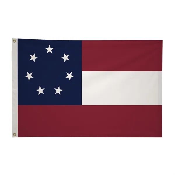 2' x 3' historical flag made of nylon.... from ASI 87188 Showdown Displays