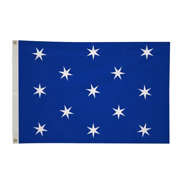 2' x 3' historical flag made of nylon.... from ASI 87188 Showdown Displays