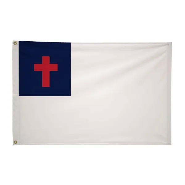 2' x 3' religious flag with canvas header and brass grommets.... from ASI 87188 Showdown Displays