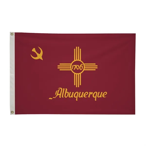 2' x 3' city flags made of nylon.... from ASI 87188 Showdown Displays