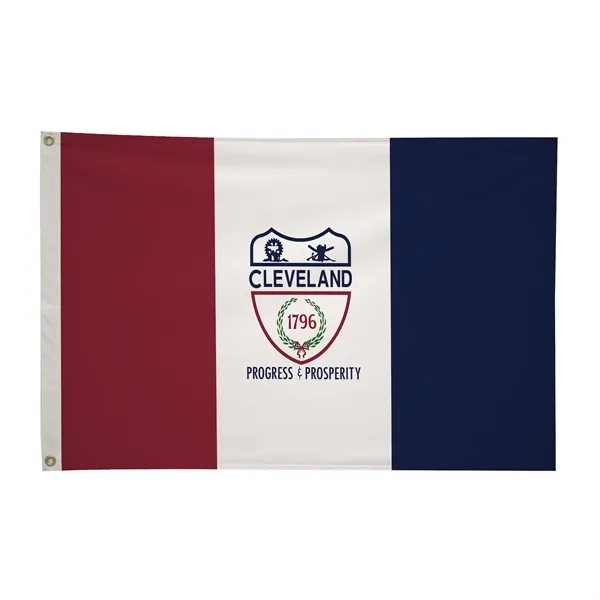 2' x 3' city flags made of nylon.... from ASI 87188 Showdown Displays