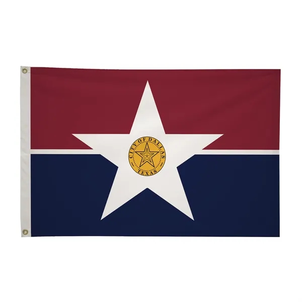 2' x 3' city flags made of nylon.... from ASI 87188 Showdown Displays