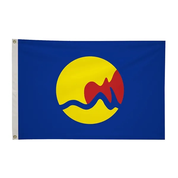 2' x 3' city flags made of nylon.... from ASI 87188 Showdown Displays