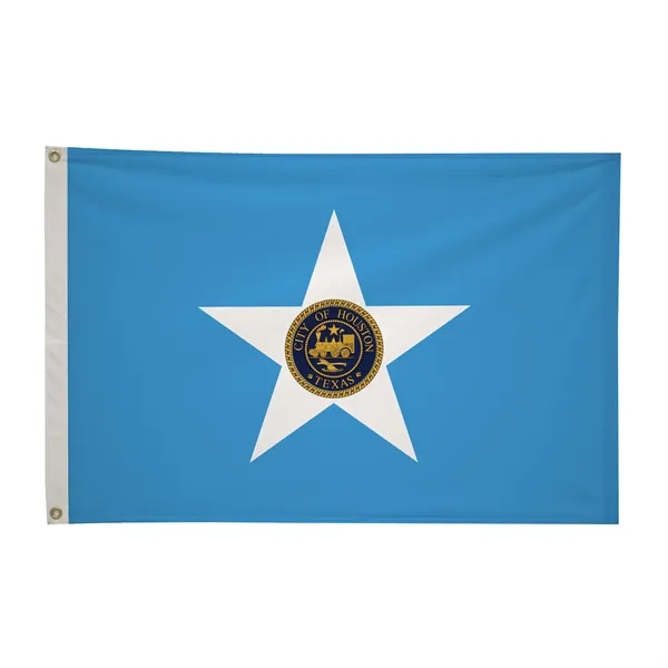 2' x 3' city flags made of nylon.... from ASI 87188 Showdown Displays