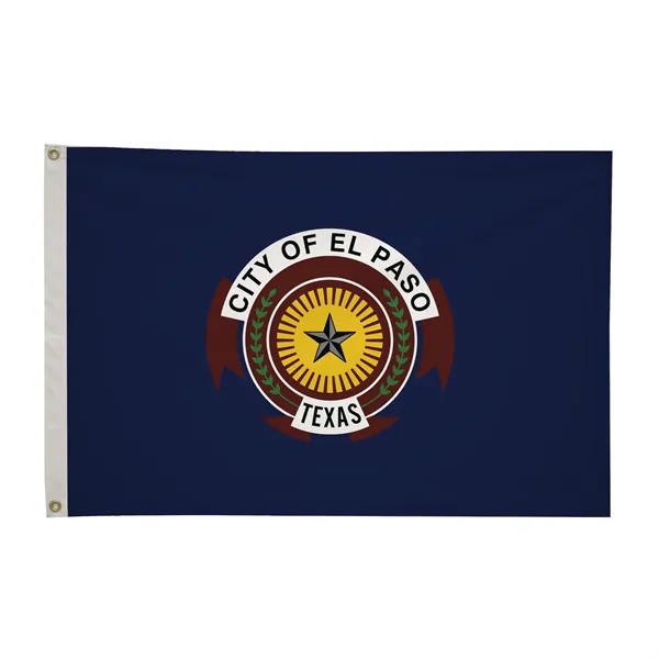 2' x 3' city flags made of nylon.... from ASI 87188 Showdown Displays