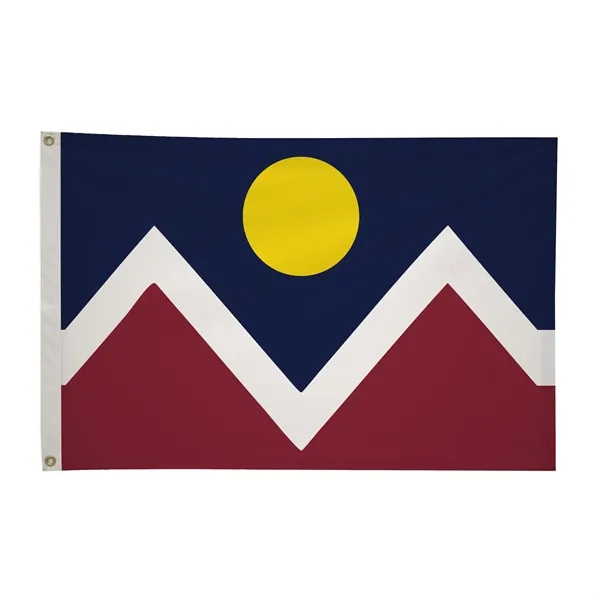 2' x 3' city flags made of nylon.... from ASI 87188 Showdown Displays