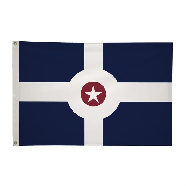 2' x 3' city flags made of nylon.... from ASI 87188 Showdown Displays