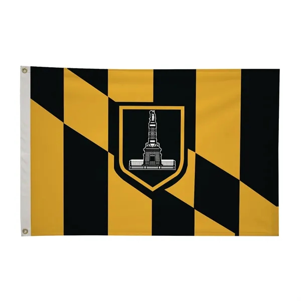 2' x 3' city flags made of nylon.... from ASI 87188 Showdown Displays