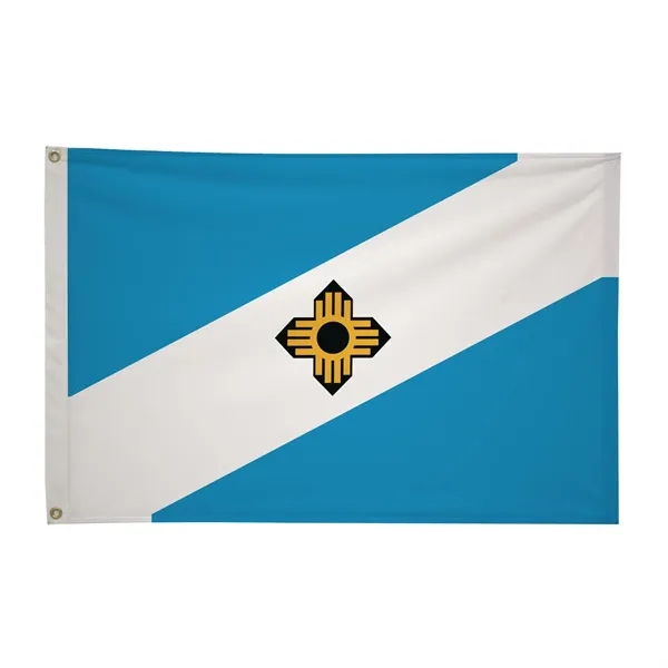2' x 3' city flags made of nylon.... from ASI 87188 Showdown Displays