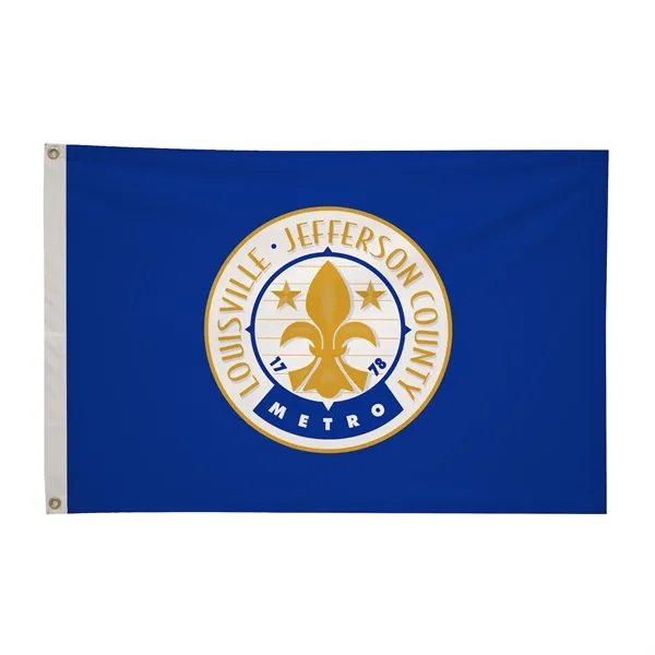 2' x 3' city flags made of nylon.... from ASI 87188 Showdown Displays