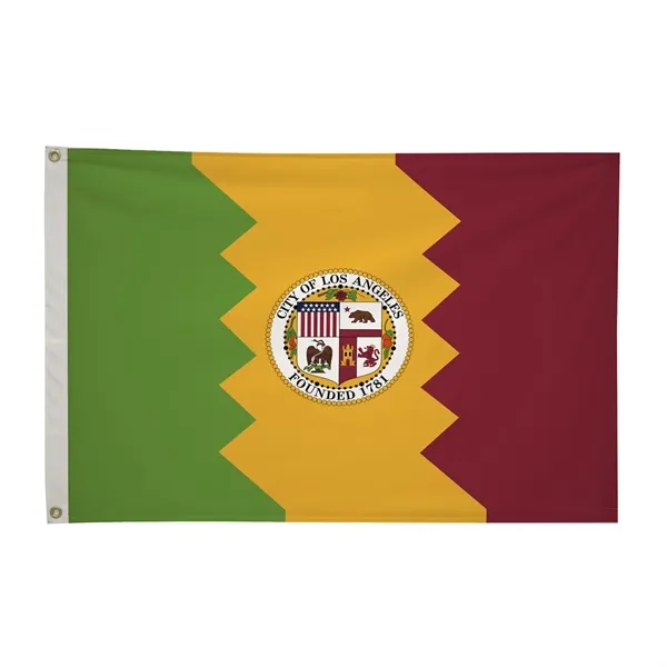 2' x 3' city flags made of nylon.... from ASI 87188 Showdown Displays