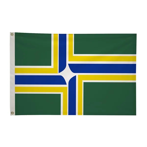 2' x 3' city flags made of nylon.... from ASI 87188 Showdown Displays