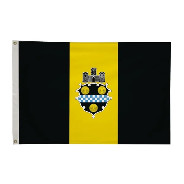 2' x 3' city flags made of nylon.... from ASI 87188 Showdown Displays