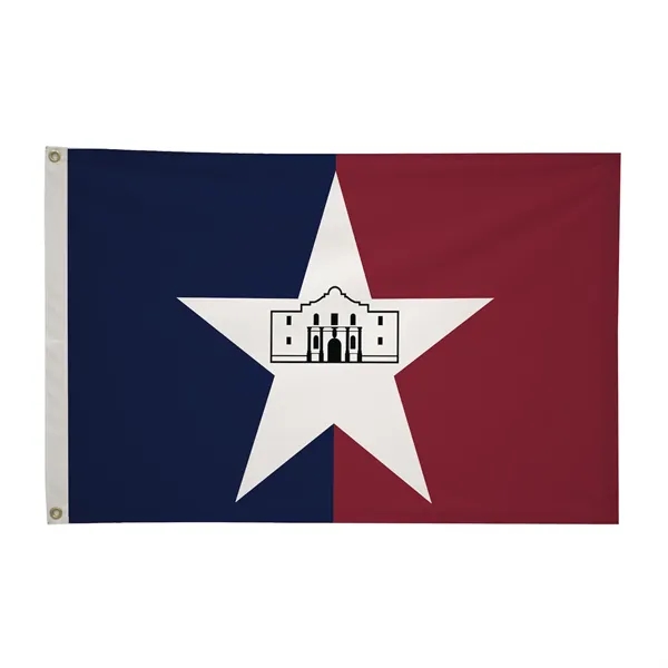 2' x 3' city flags made of nylon.... from ASI 87188 Showdown Displays