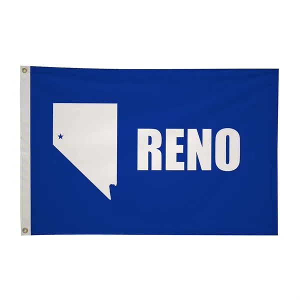 2' x 3' city flags made of nylon.... from ASI 87188 Showdown Displays