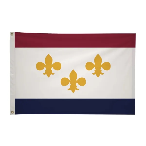 2' x 3' city flags made of nylon.... from ASI 87188 Showdown Displays