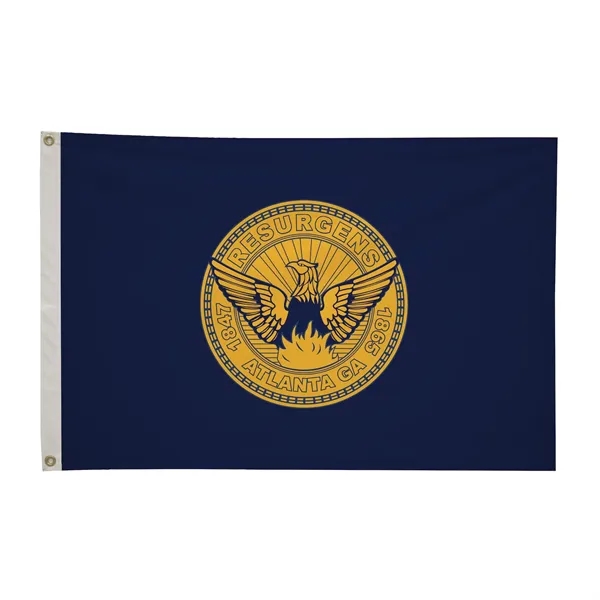 2' x 3' city flags made of nylon.... from ASI 87188 Showdown Displays