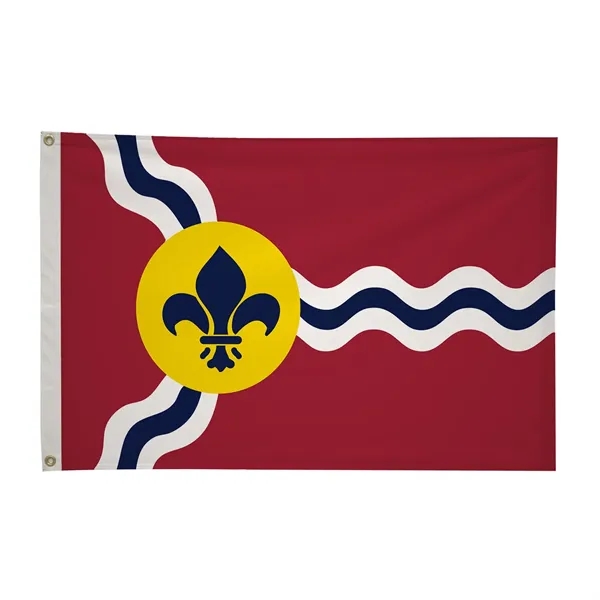 2' x 3' city flags made of nylon.... from ASI 87188 Showdown Displays
